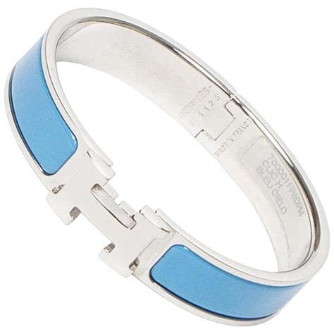 light blue hermes bracelet|hermes bracelets for women blue.